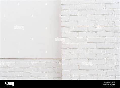 White Brick Wall Background Texture Stock Photo Alamy
