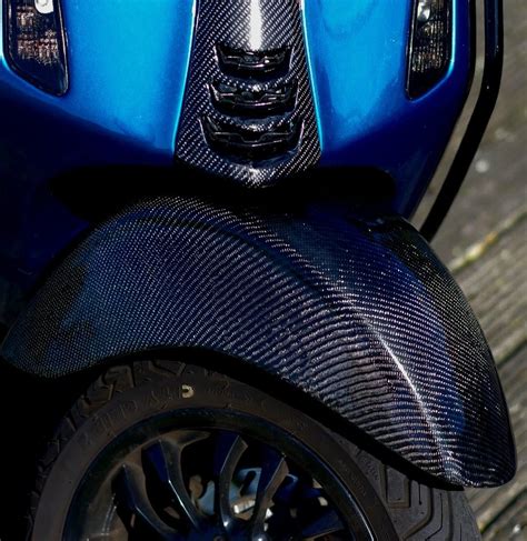 Piaggio Zip Custom Flakes Forged Carbon Rempot Piaggio Carbon