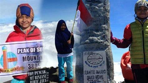 Belajar Sama Khansa Syahlaa Gadis Cilik Ini Sukses Mendaki Lima Gunung