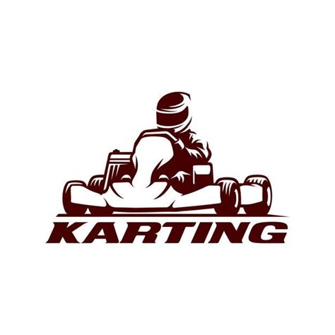 Plantilla De Logotipo De Karting Vector Premium Plantillas De