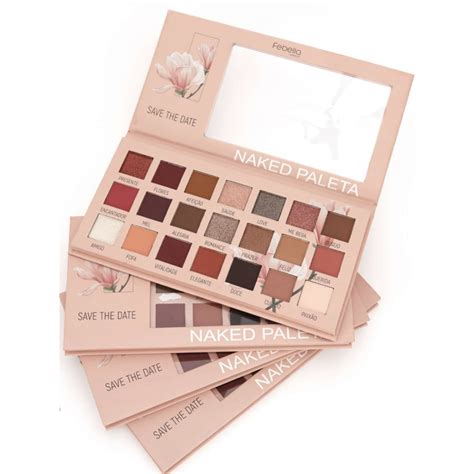 Paleta De Sombras Naked Paleta De Sombras Rose And Alex Cores Febella Shopee Brasil