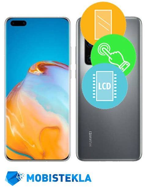 Huawei P40 Menjava Ekrana In Stekla