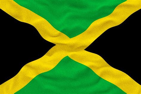 Premium Photo National Flag Of Jamaica Background With Flag Of Jamaica