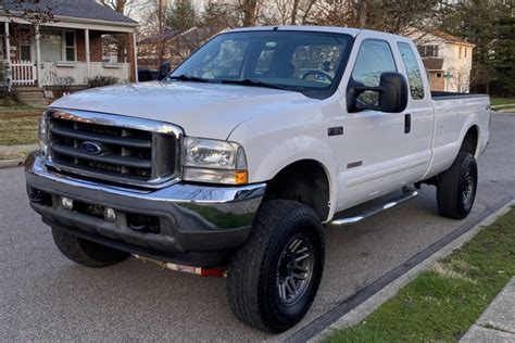 2003 Ford F 350 Super Duty Xlt Power Stroke 4x4 6 Speed For Sale On Bat