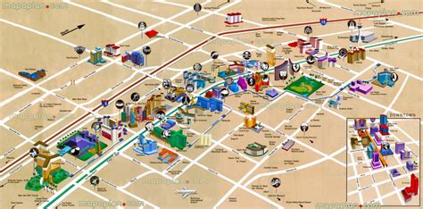 Las Vegas Tourist Map Printable | Free Printable Maps