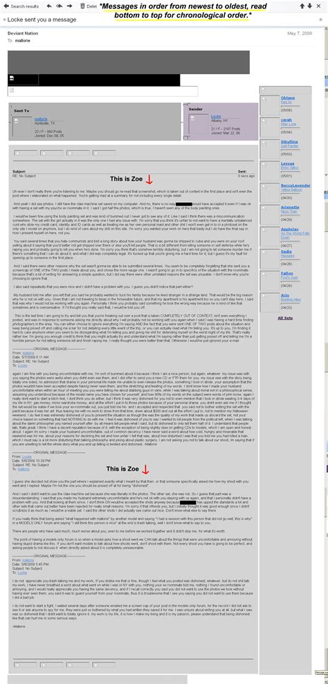 Email conversation of Locke Valentine and Mallorie | Zoë Quinn | Know