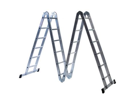 Лестница трансформер стремянка алюминиевая 4х6, 24 ступени