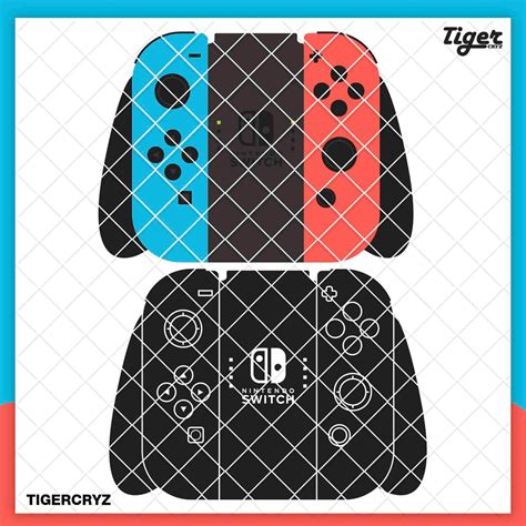 Nintendo Switch Svg Svg Ai Eps Digital Fileinstant Etsy