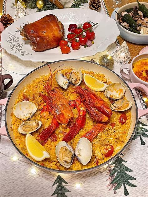 聖誕西班牙大餐 Christmas Dinner 聖誕食譜 節日食譜 Isti Dining Table 👩🏻‍🍳ol簡易食譜分享📝