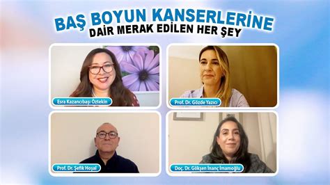 Ba Boyun Kanserlerinde Erken Te Hisin Nemi Youtube