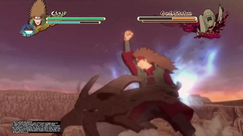 Choji Vs Gedo Statue Naruto Storm 3 Full Burst Youtube