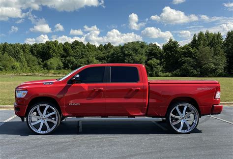 Red Dodge Ram Truck 1500 — Dreamworks Motorsports