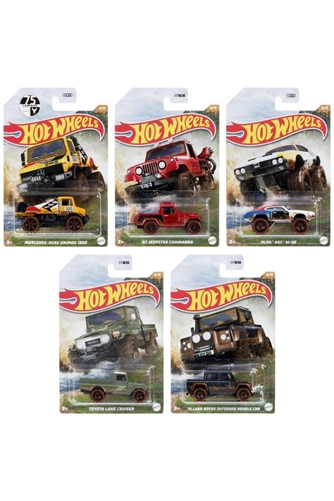 HOT WHEELS Mud Runner Arabalar 5 li Set Hfw36 979c Fiyatı Yorumları Trendyol