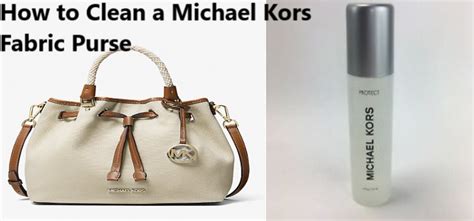 how to clean a michael kors leather purse