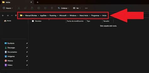Qué es la carpeta Inicio de Windows 11 y cómo acceder a ella