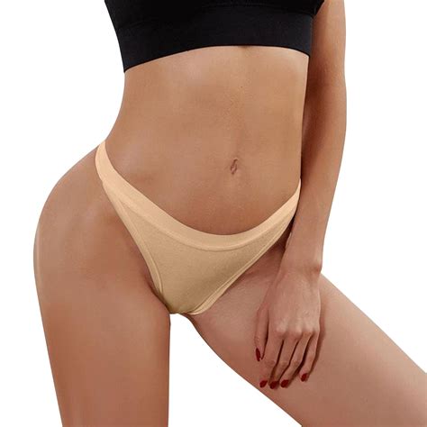Mgcwsh Women S Cheeky Brazilian Bikini Bottoms Low Rise High Cut Swim Bottom Khaki Xs Walmart