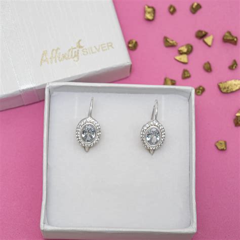Srebrne Naušnice Affinity Silver