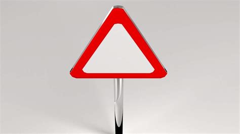 Sign Pole Obstacles 3d Model By Fikreezakwan