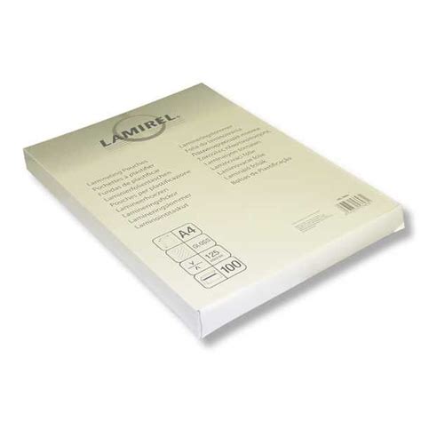 Пленка для ламинирования Fellowes 125мкм, A4, 100 штук, глянцевая (LA ...