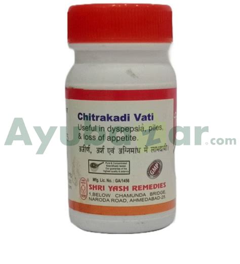 Yash Remedies Chitrakadi Vati | Useful in Indigestion, Dyspepsia ...