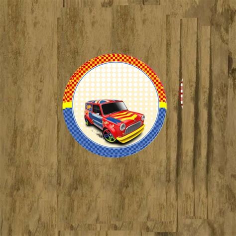 Topper Para Doces Hot Wheels Unidades Elo