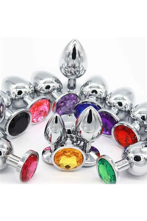 Doctor C Asg Medıcal Elmas Taş Görünümlü Silikon Anal Plug Orta Boy Vajinal Anal Kullanıma