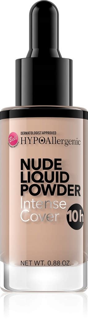 BELL HYPOALLERGENIC PODKŁAD NUDE LIQUID POWDER 02 7604932502 oficjalne archiwum Allegro