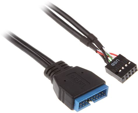 Akasa Usb 30 19 Pin Idc20 Usb 20 9 Pin Idc10 Adapteri 10 Cm