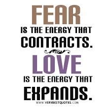 Love Vs Fear Quotes. QuotesGram