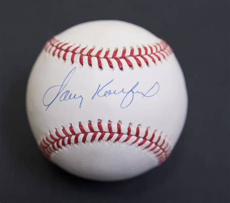 Lot Detail Sandy Koufax Signed Official Nl Baseball Jsa