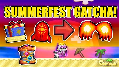 SPENDING 2 MIL GEMS ON SUMMERFEST GACHA Growtopia 2024 YouTube