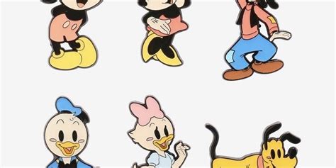 Disney Retro Blind Box Pins At Hot Topic Disney Pins Blog