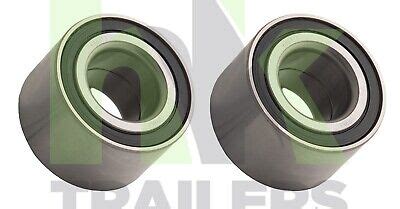 2 x 633313 Wheel bearings, Trailer, Alko 581736, Alko Euro 1637, 30 x ...