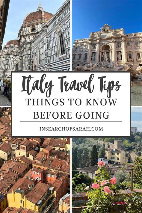 Italy Travel Tips Things To Know Before Going To Italy Artofit