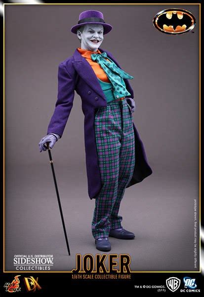 Hot Toys Batman 1989 Version DX08 The Joker 1 6th Scale Collectible Figure Figround
