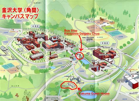 Kanazawa Map Japan