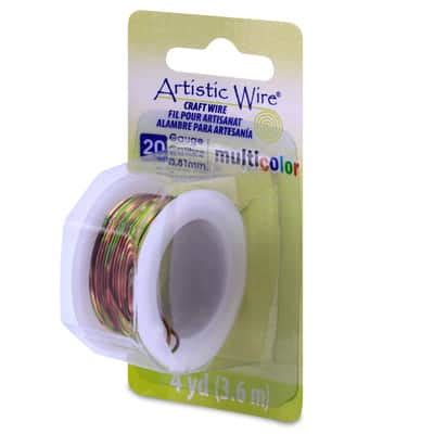 Artistic Wire 20 Gauge Multicolor Tarnish Resistant Colored Copper