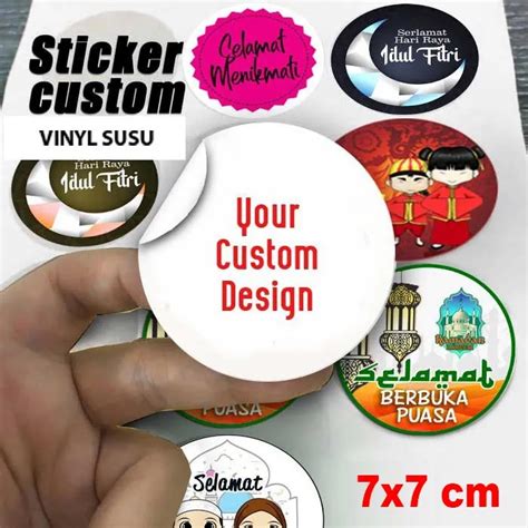 Stiker Label Vinyl Susu D 7 24 Pc Lazada Indonesia