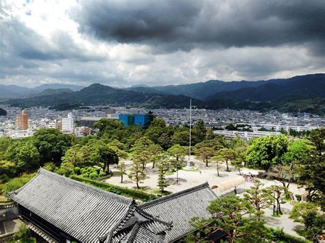 Kochi- City -Japan Skyline view from the castle : pics