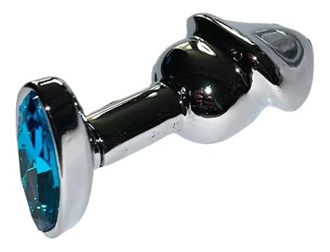Plug Anal Acero Inoxidable Joya Color Figura Glande Mercadolibre
