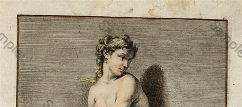 Splendid Master Engraving Nude Woman Etsy