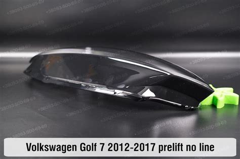 Стекло фары VW Volkswagen Golf 7 (2012-2017) без полоски VII п...: цена ...