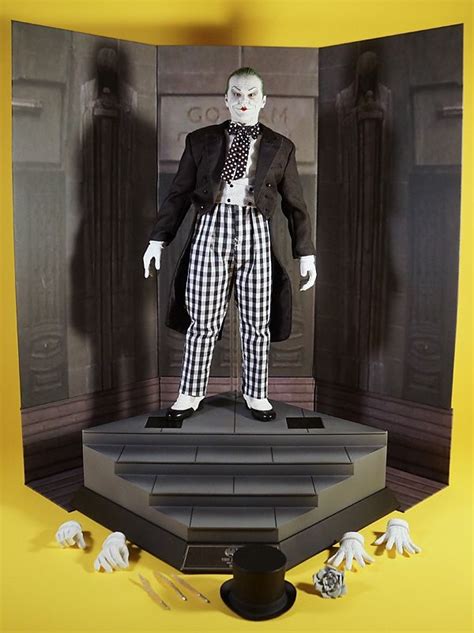 Batman The 1989 Film Merchandise Spotlight Hot Toys DX14 Jack Nicholson Joker Mime Version 12