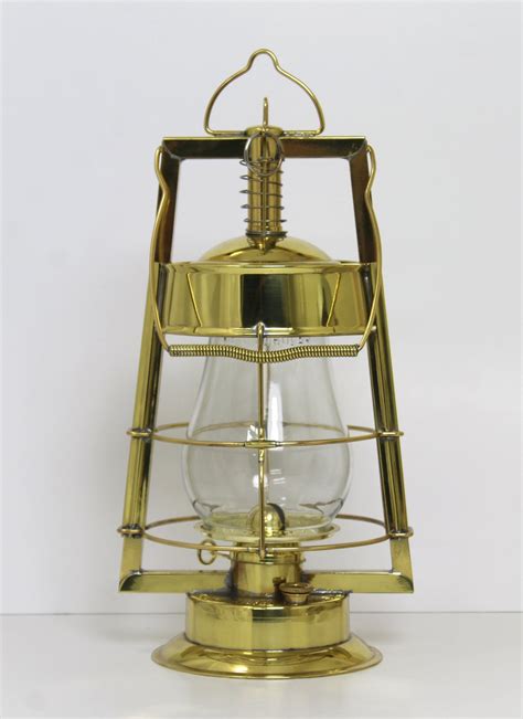 Wtkirkman No0 Tubular Brass Fire Dept Lantern — The Source For Oil