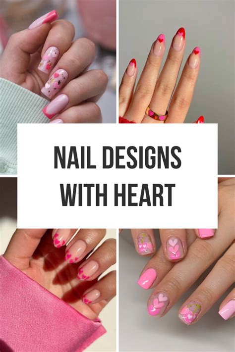Embrace Your Style: 21 Nail Designs with Heart - Nail Designs Daily