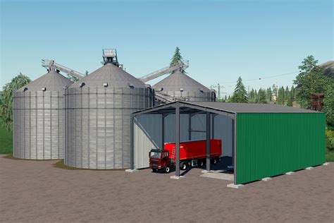 Download The Large Silo Plant Placeable Fs19 Mods