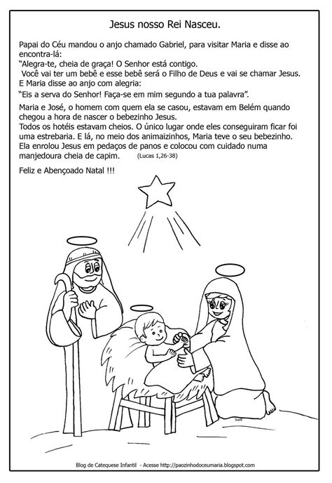 História Do Nascimento De Jesus Para Imprimir - História Do Nascimento De Jesus Infantil Para Imprimir - RETOEDU