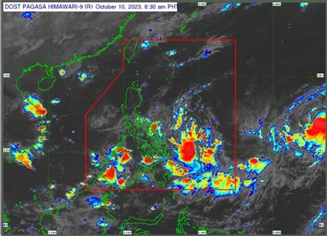 pagasa releases latest weather update  tuesday october