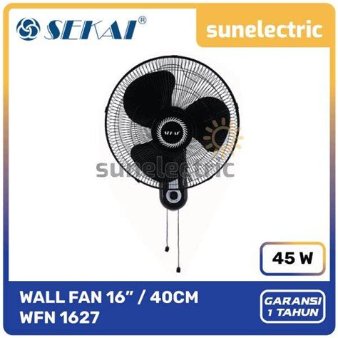 Jual Sekai Kipas Angin Dinding Wall Fan Tornado Speed Osilasi