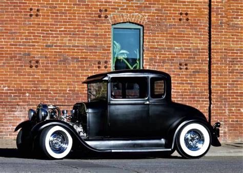 Flatty Powered Ford Model A Hot Rod JR Coupe Hot Rods Cars Muscle